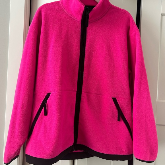 TNA neon pink zip up jacket Medium - Picture 1 of 7